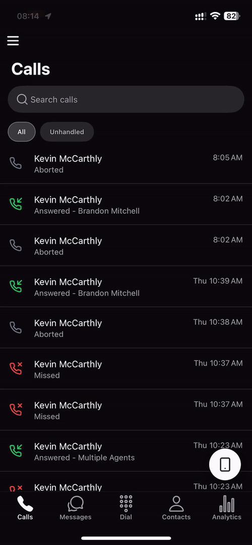 Call Logs