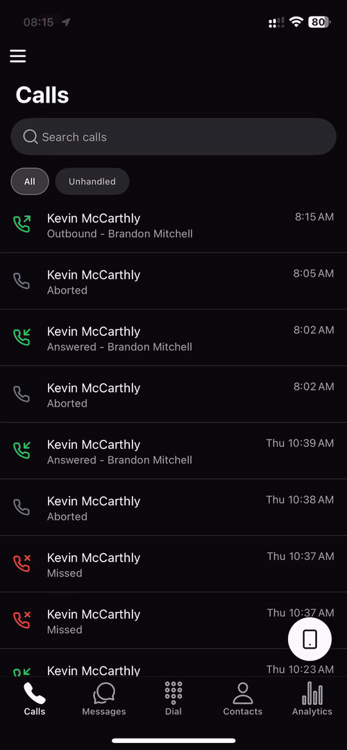 Contact List